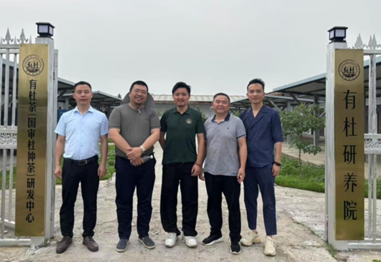 杜仲实验室赴九九杜仲集团国家级基地深化产业科研合作